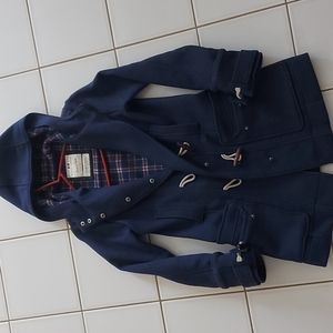 Roots Navy Jacket Peacoat